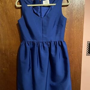 Kate Spade Royal Blue V-Neck Dress